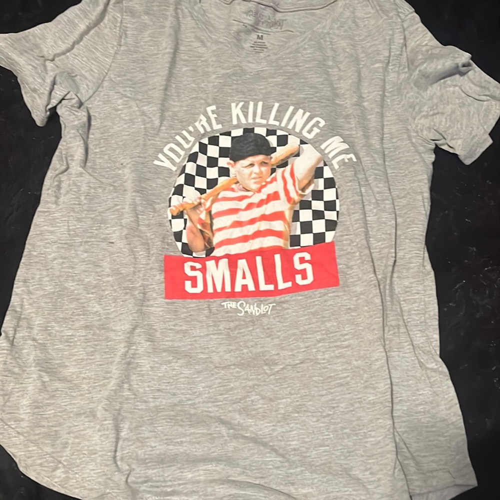 Sandalot tee gray crew neck size medium